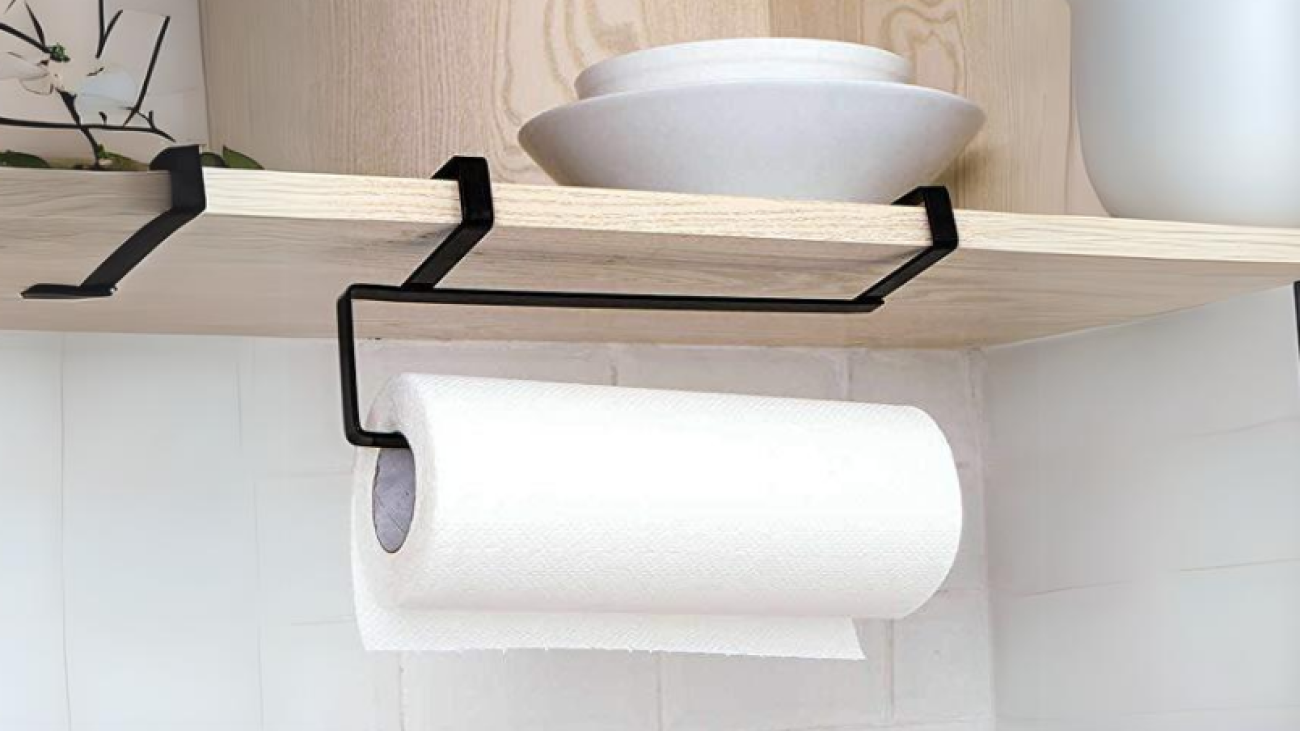 Towel Holder and Paper Roll Holder 2 pcs